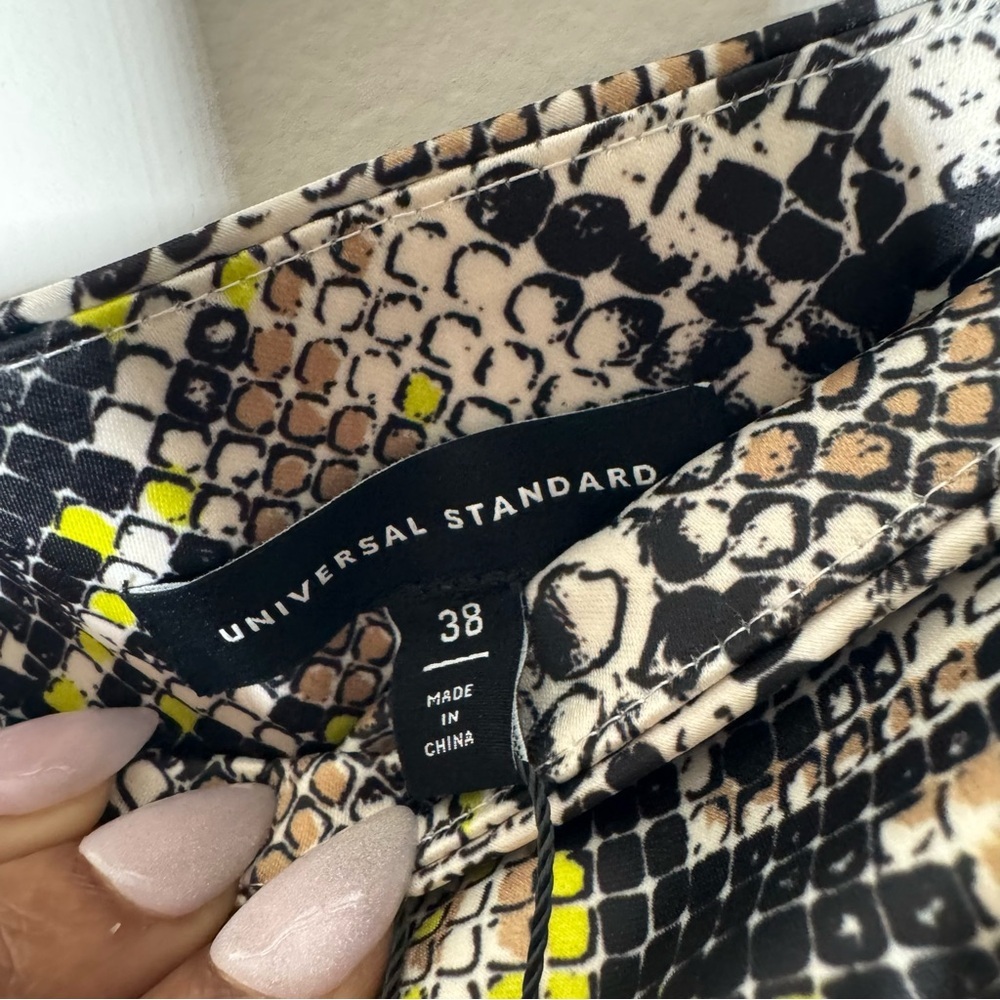 Universal Standard Cece Midi Skirt Python Print 3… - image 3